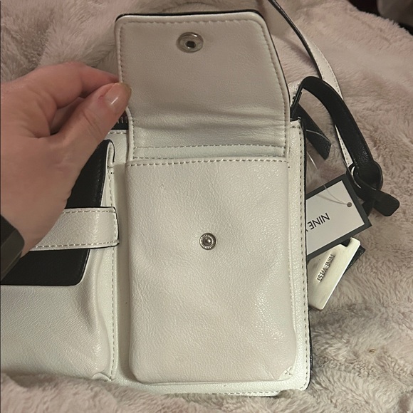 Nine West Two-Tone Pop Pocket Crossbody Bag - Picture 4 of 10